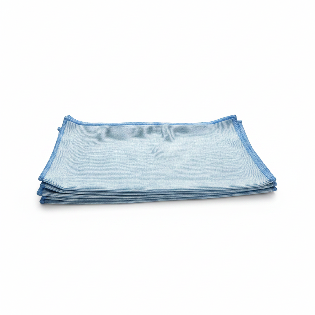 Blauw doek voorkant