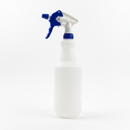 Professionele Spuitfles met Maatschaal – Blauw Triggerspuit